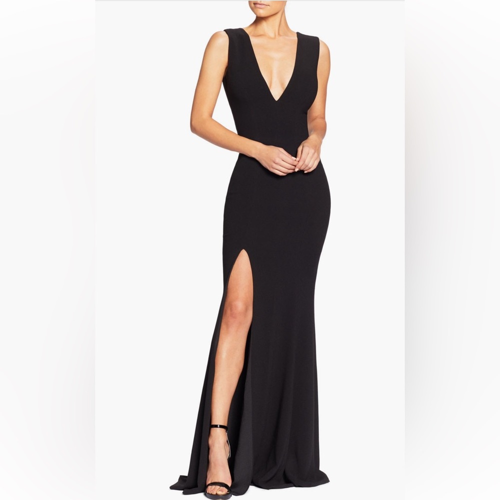 Dress the Population Sandra black gown. XL